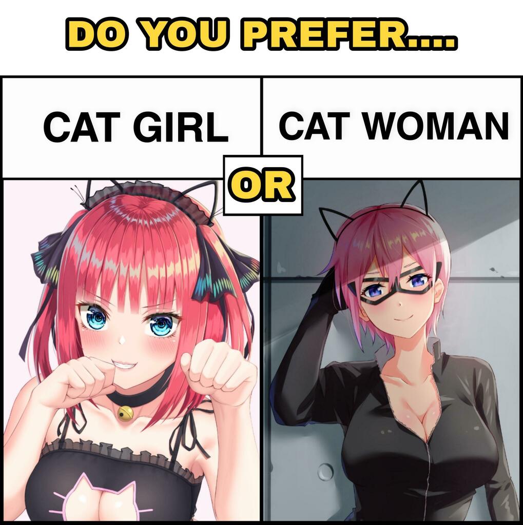 One Less Cat Girl - Cartoons & Anime - Anime, Cartoons, Anime Memes, Cartoon Memes