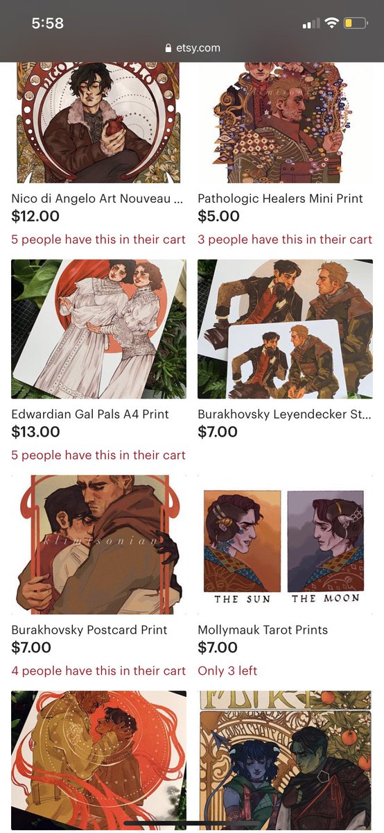 also hiiiii, i sell cool prints of my cool art!! make the most of that shipping cost lol!! 