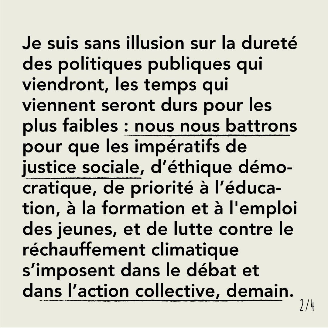 najatvb's tweet photo. 🙏🏼 aux 586 150 électeurs qui ont choisi notre rassemblement de  gauche et bravo à @FabienneGrebert qui nous représentait dans ce 2nd tour.
👏🏼 aussi à tous les colistiers, militants, sympathisants qui ont rendu cette campagne merveilleuse malgré les circonstances. Pour le reste👇🏼 https://t.co/wA4BAyyBeB