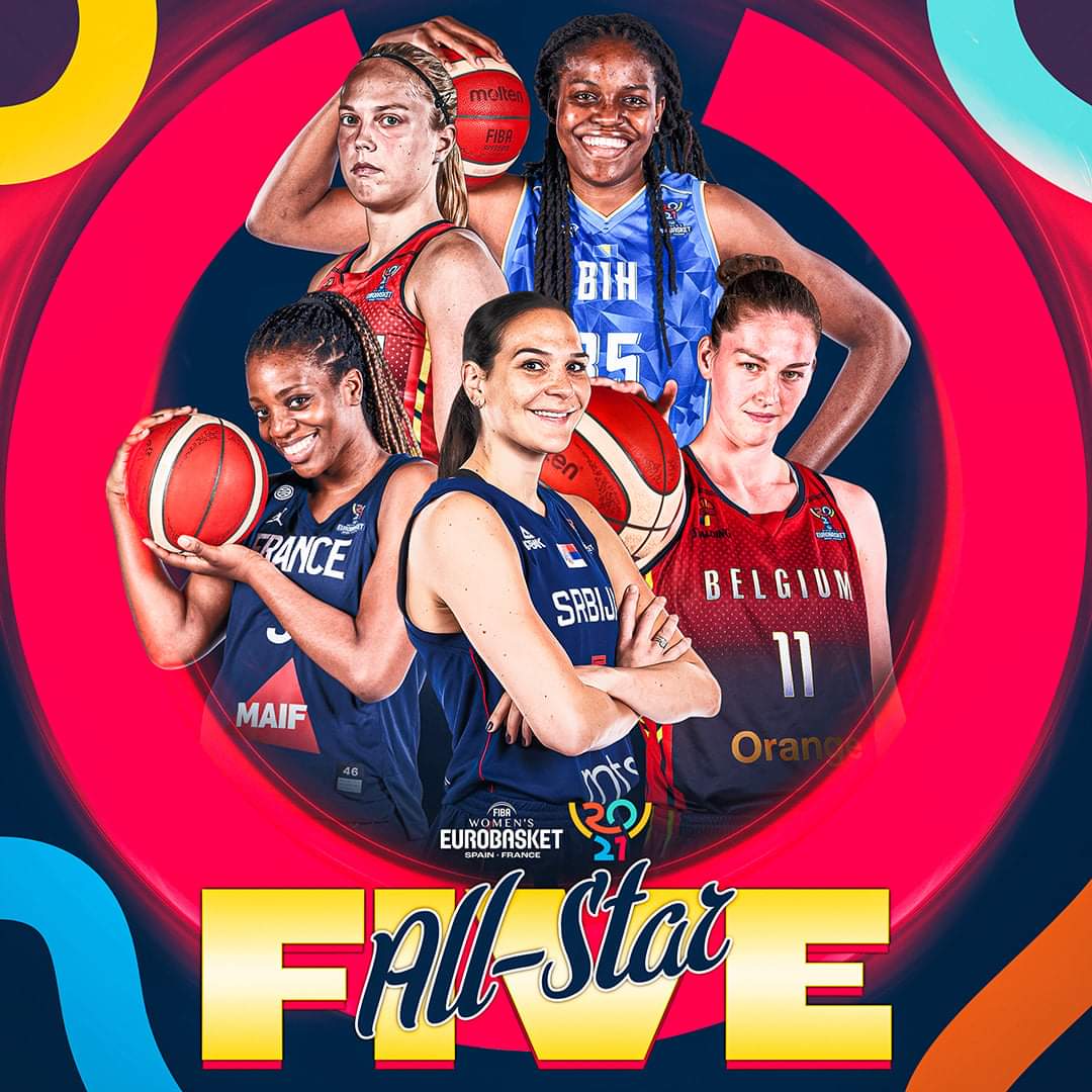 TheBelgianCats's tweet photo. π§πͺ @EmmaMeesseman & @JulieAllemand make it to the @FIBA @EuroBasketWomen All Star Five ππ₯³π
#basketballbelgium #focusnext https://t.co/3tRcRJremh