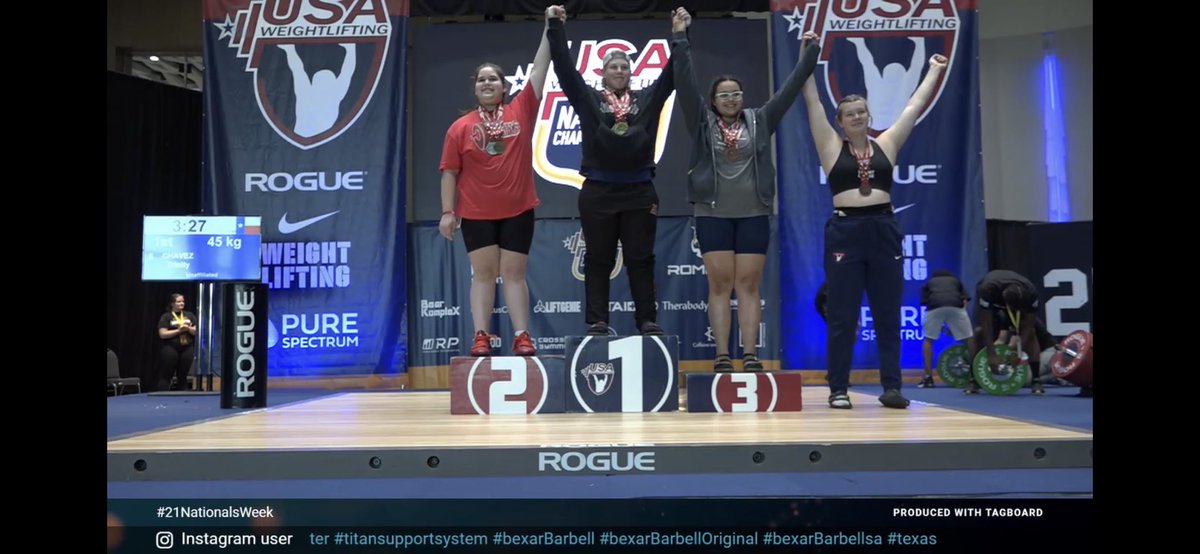MHD_Weights's tweet photo. She did it! Mya Rieber 🥇Snatch, 🥈Clean and Jerk, 🥇Total. The Spuds have another National Champion!! We’re so proud of you Mya! https://t.co/Cxc2B1KOZC