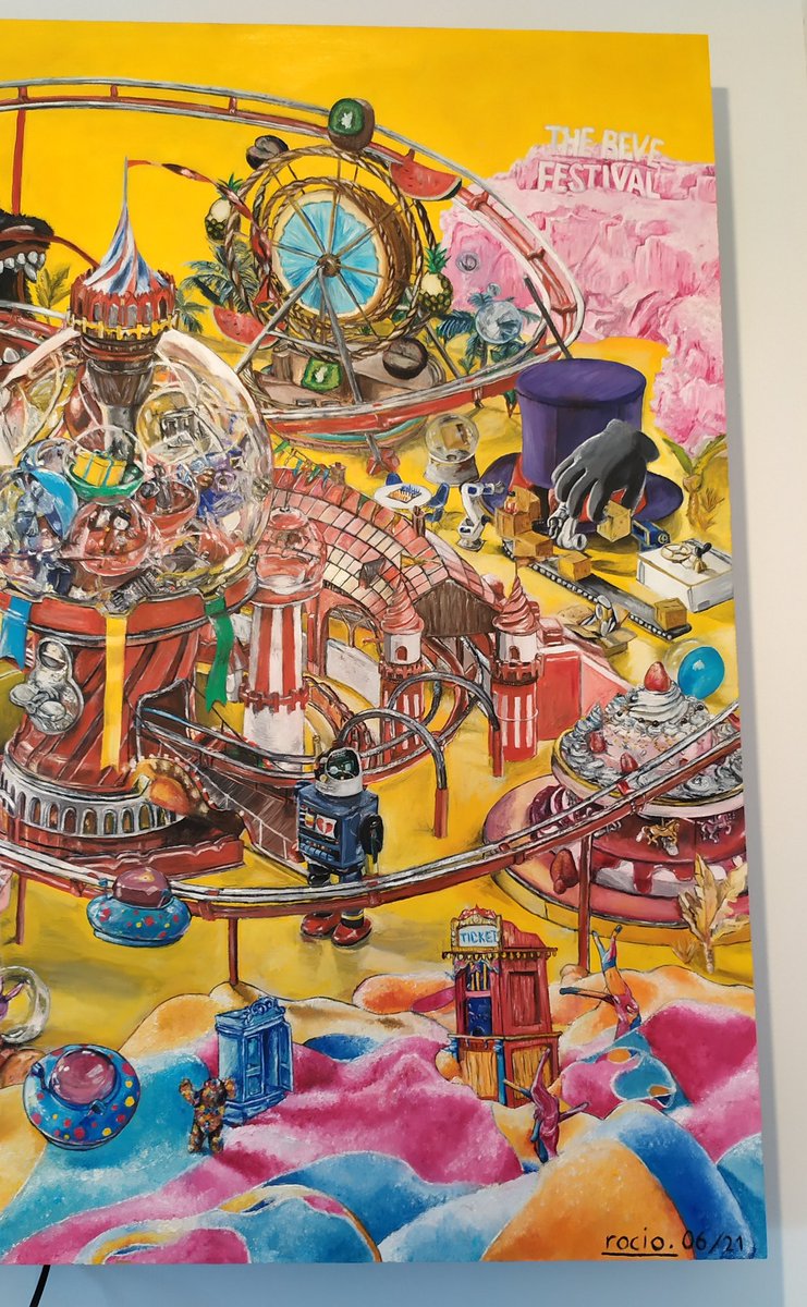 VlackOnVlack's tweet photo. finally, after 10 MONTHS of hard work, i can say that my 1m × 1m day 1 oil painting is finally done,,,,,, i'm gonna cry,,,, https://t.co/i0EkOKImp8