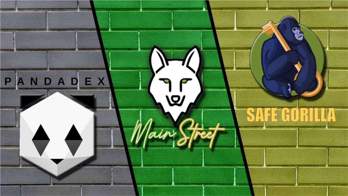 🔥<a href="/BuyMainStreet/">BuyMainStreet Official</a> is preparing for launch &amp; has proudly partnered up with two tokens 🎉

$MAINST x $GORIL 
$MAINST x $SPANDA

<a href="/BuyMainStreet/">BuyMainStreet Official</a> will be rolling out more high use case tokens to help holders to feel safu 💪

More info
🚀buymainstreet.com
🚀t.me/buymainstreet