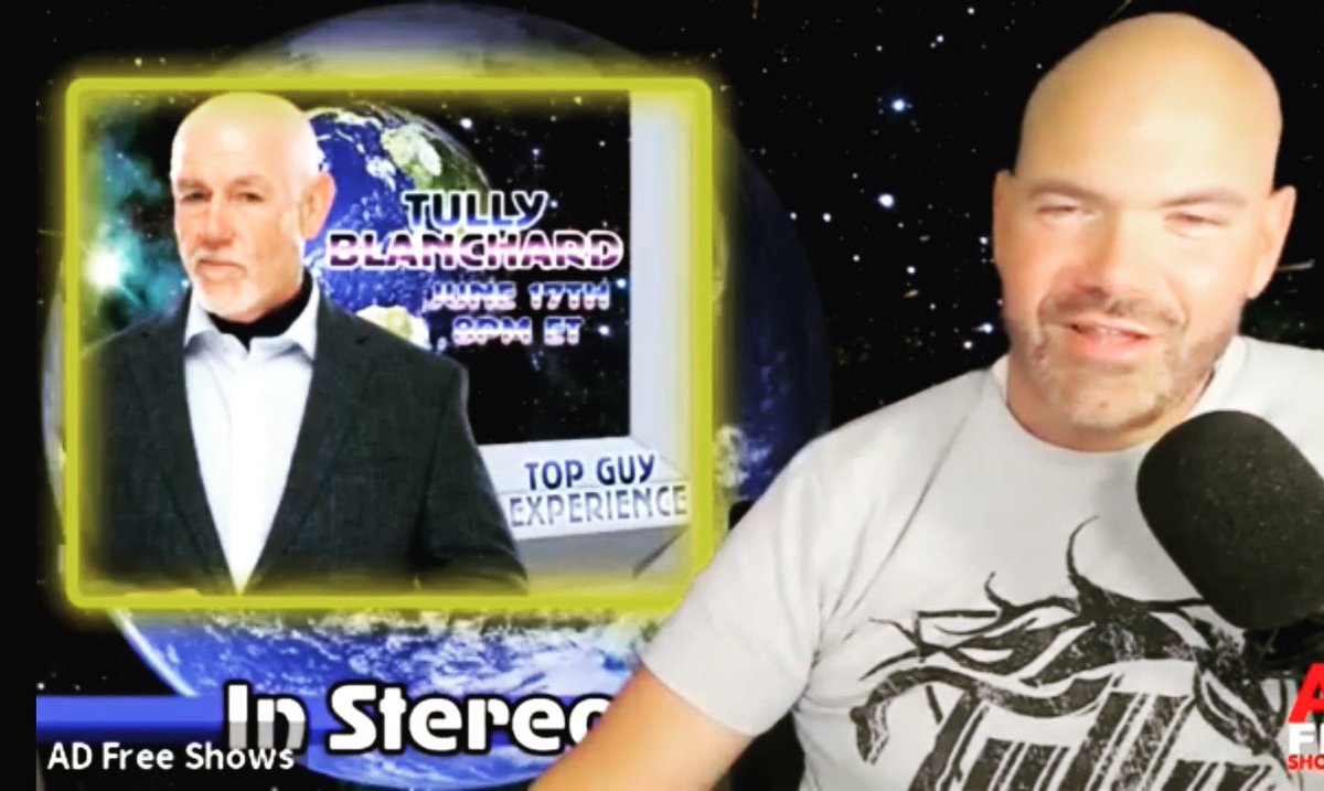 LuchaDad's tweet photo. Today is @HeyHeyItsConrad 40th birthday & to celebrate @adfreeshows is dropping 40 pieces on content & the top of the list for me is a special interview w/ the only #TullyBlanchard What a great person #GodBless & as always #BeCoolBeCalmBeLucha https://t.co/SiKZtoXNrY
