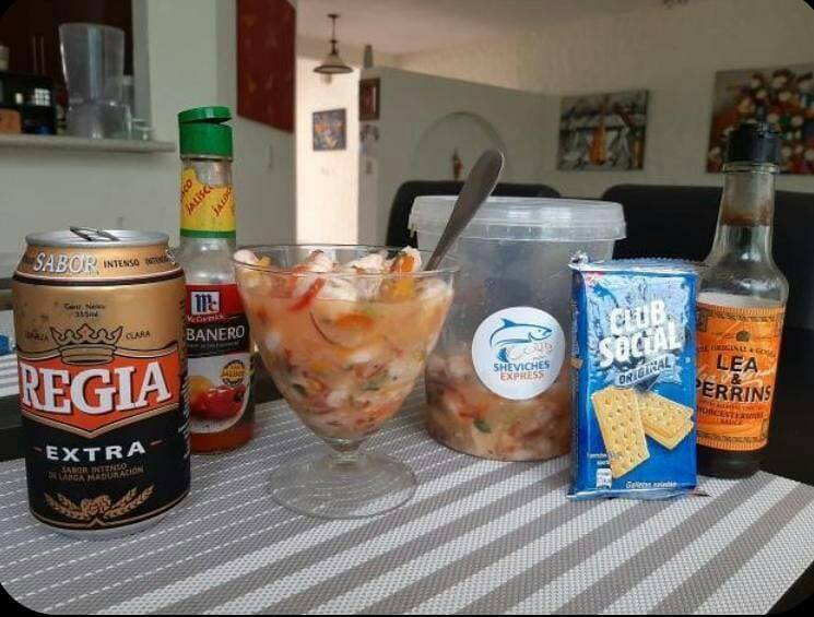 sheviches's tweet photo. Para este domingo de Futbol acompañalo con un Sheviche , pidelo a domicilio al 7859-1107. https://t.co/2lGPPMjCep