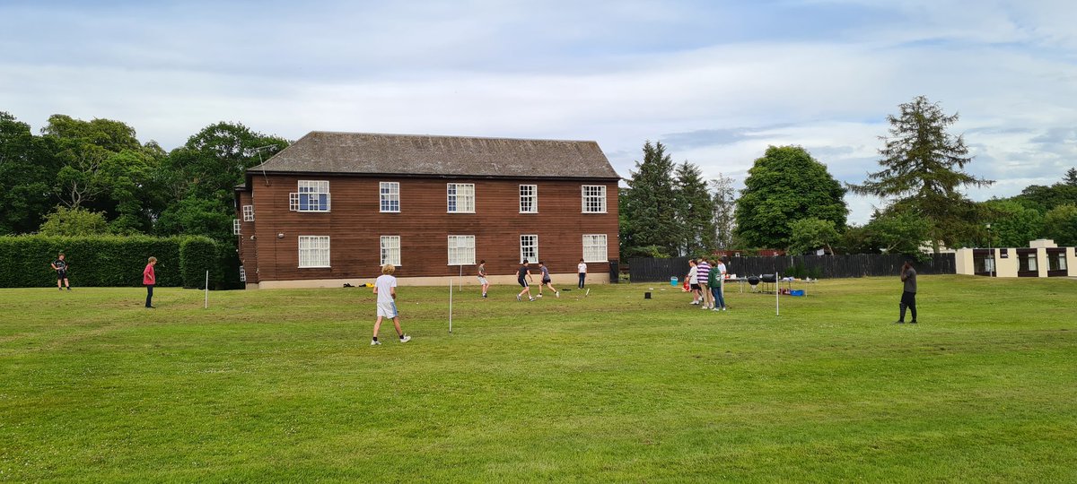 Great atmosphere for the final Sunday evening of term. BBQ,  ice creams and Cabbage Patch rounders. Such a great way to end the weekend!