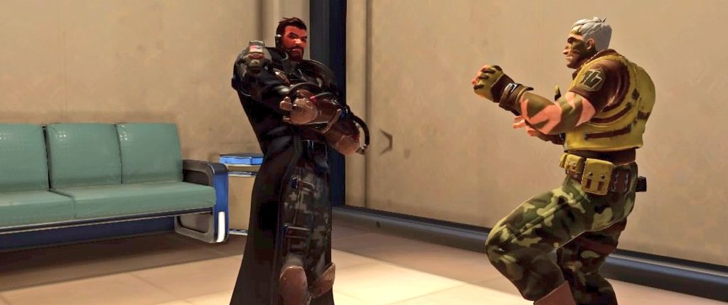 wholesomeben's tweet photo. Make this official please. They both deserve happiness and are made for each other ๐ฅบโค #PrideForOW #Overwatch ๐ณ๏ธโ๐ https://t.co/A95pbQhu1C