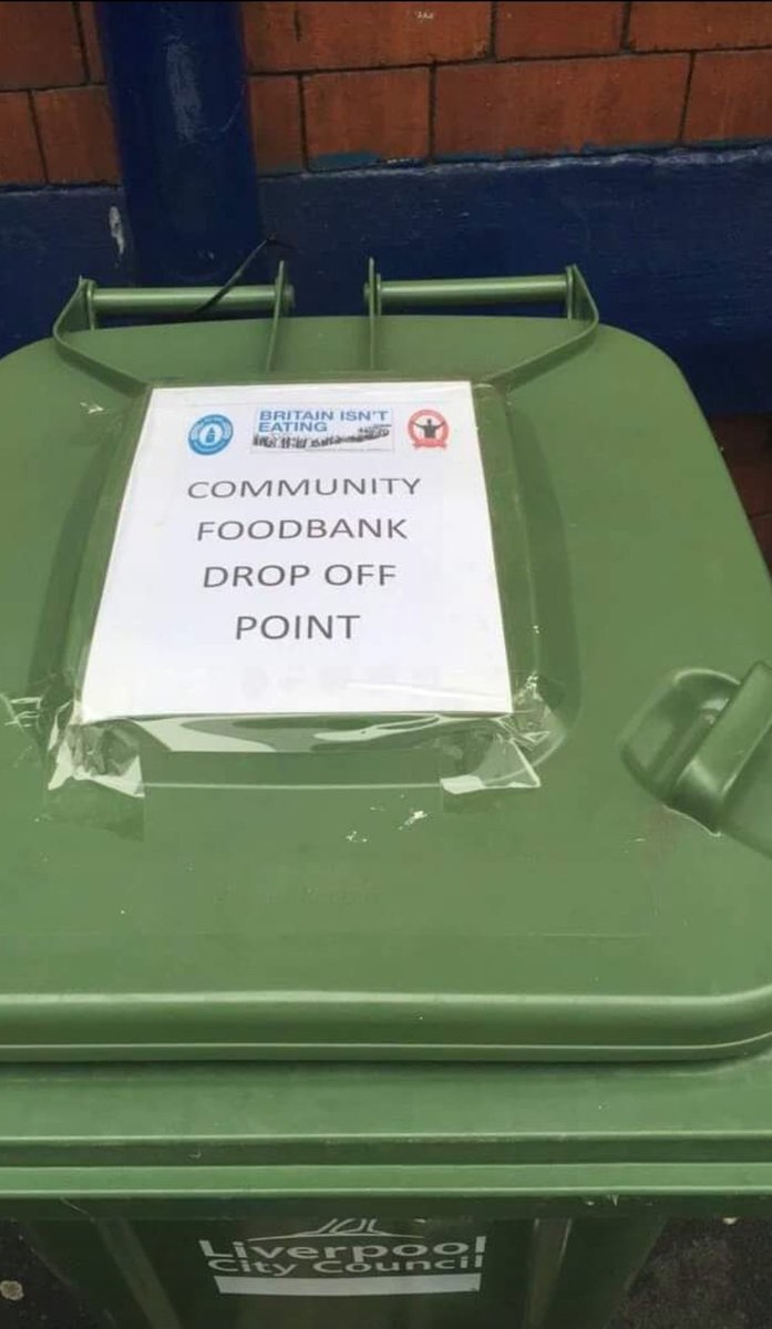 On the 17th of October 2015 two blues &amp; a red rocked up outside Goodison Park, with a wheelie bin. Fans Supporting Foodbanks was born.

Have you joined us on our journey, as a volunteer, a donor or benefitted?

Tomorrow's #RightToFood Day Action enables you to post your memory