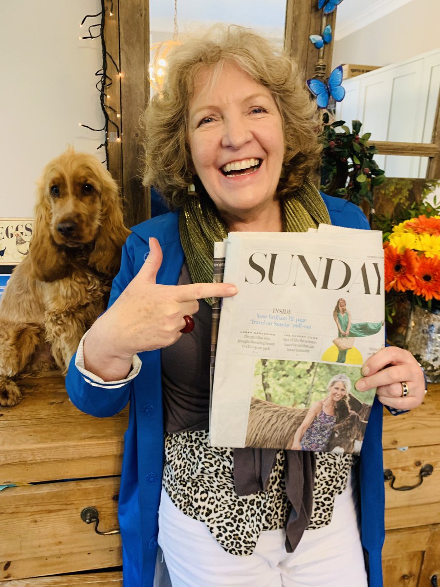 Delighted to be included in The Sunday Telegraph today by <a href="/MarinaGaskMedia/">Marina Gask</a>⁩ to highlight the wonderful and vital work of ⁦<a href="/Zer0Suicide/">Zero Suicide Alliance</a>⁩ and raise awareness of its free #suicideprevention training. 
(Ziggy demonstrating his media experience.)