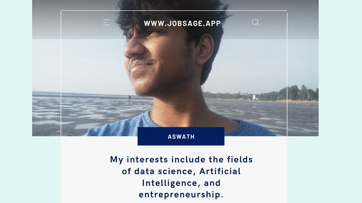 iRekommend's tweet photo. Hi, I’m Aswath, a third-year undergraduate student at IIT Bombay pursuing Aerospace engineering. My interests include the fields of data science, Artificial Intelligence and entrepreneurship. In the coming years I would try to enter into the start-up scene. 
Link in BIO👆 https://t.co/yUFmKMBWlY