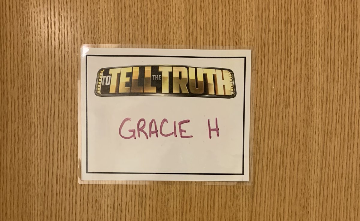 HumbleISD_KHS's tweet photo. TONIGHT at 9PM on ABC13! What is KHS Health Science Teacher Gracie Henderson doing on "To Tell the Truth"? Tune in to find out!  Want a hint?  Well, she IS a Health Sciences teacher focusing on Medical Terminology! Maybe that knowledge was applied when EMS knocked on her door! https://t.co/mAAEHTqW1X