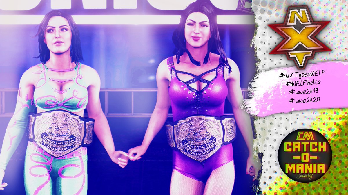 catchomania's tweet image. I do miss them. #NXTgoesWCW #NXTgoesWELF @JessicaMcKay @CassieLee #IICONICS