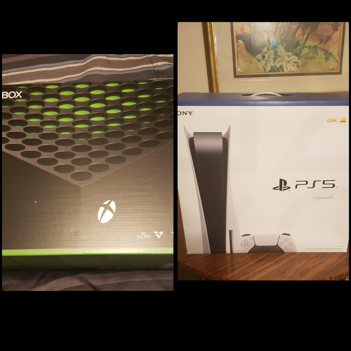 Junior81584's tweet photo. Want to take this time to say thank you to @jakerandall for helping get the xbox series x on January 20 and the ps5 on June 17... @Walmart hope you are doing well and wish you a full recovery. Your in my prayers 🙏 https://t.co/DnBl8yqv53