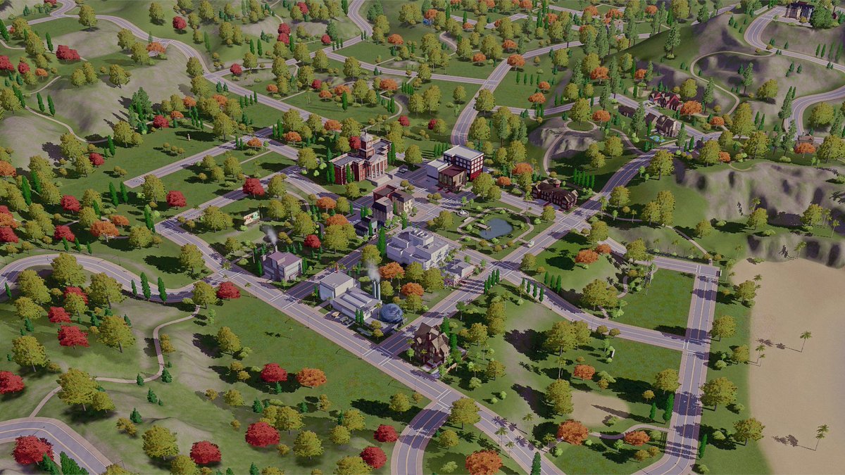 boringbonestv's tweet photo. Getting bigger, prettier and more complete every day. Too bad all the trees don't show up in the mountain lots on the right. If not, it would be even more charming! #OldSunset #SunsetValley2021 #SunsetValleyBeta #TheSims3 #TheSims3Beta https://t.co/TGq503Kt6e