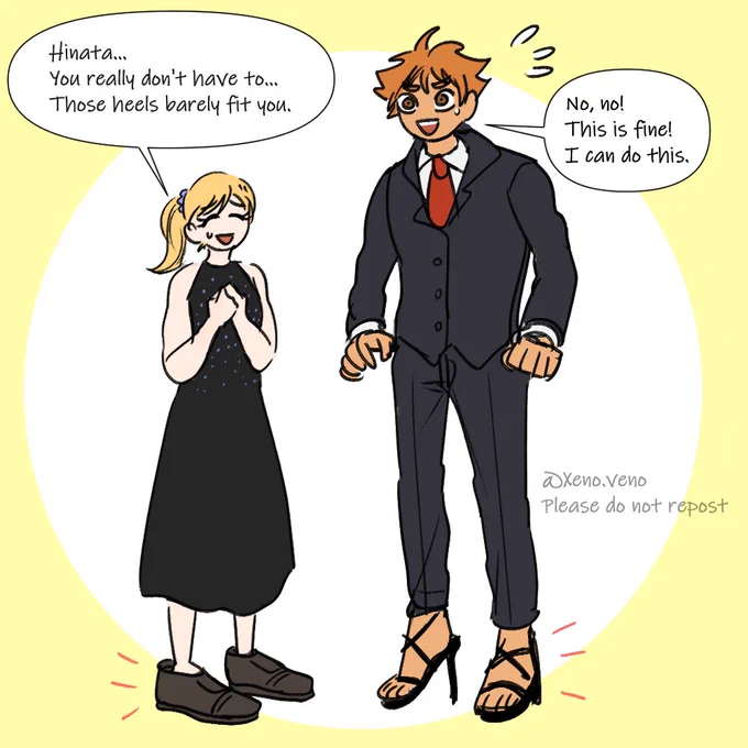 High Heels 👠 (4/4) 
#Haikyuu 