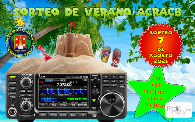ea5fhk's tweet photo. 2º Sorteo de Verano ACRACB - Icom 7300
Toda la info en https://t.co/CfvO62UjPt
Mucha suerte a los participantes.
ACRACB https://t.co/1OWECjCWlt