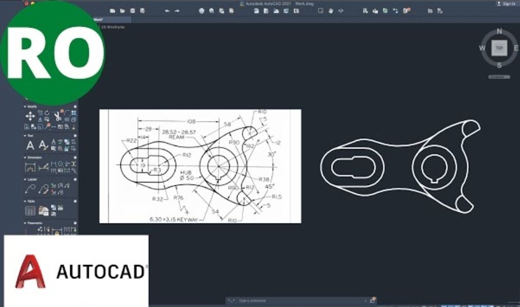 GCintea's tweet image. #AutoCAD #AutoCad_2D_Drawing #Exercise #romania