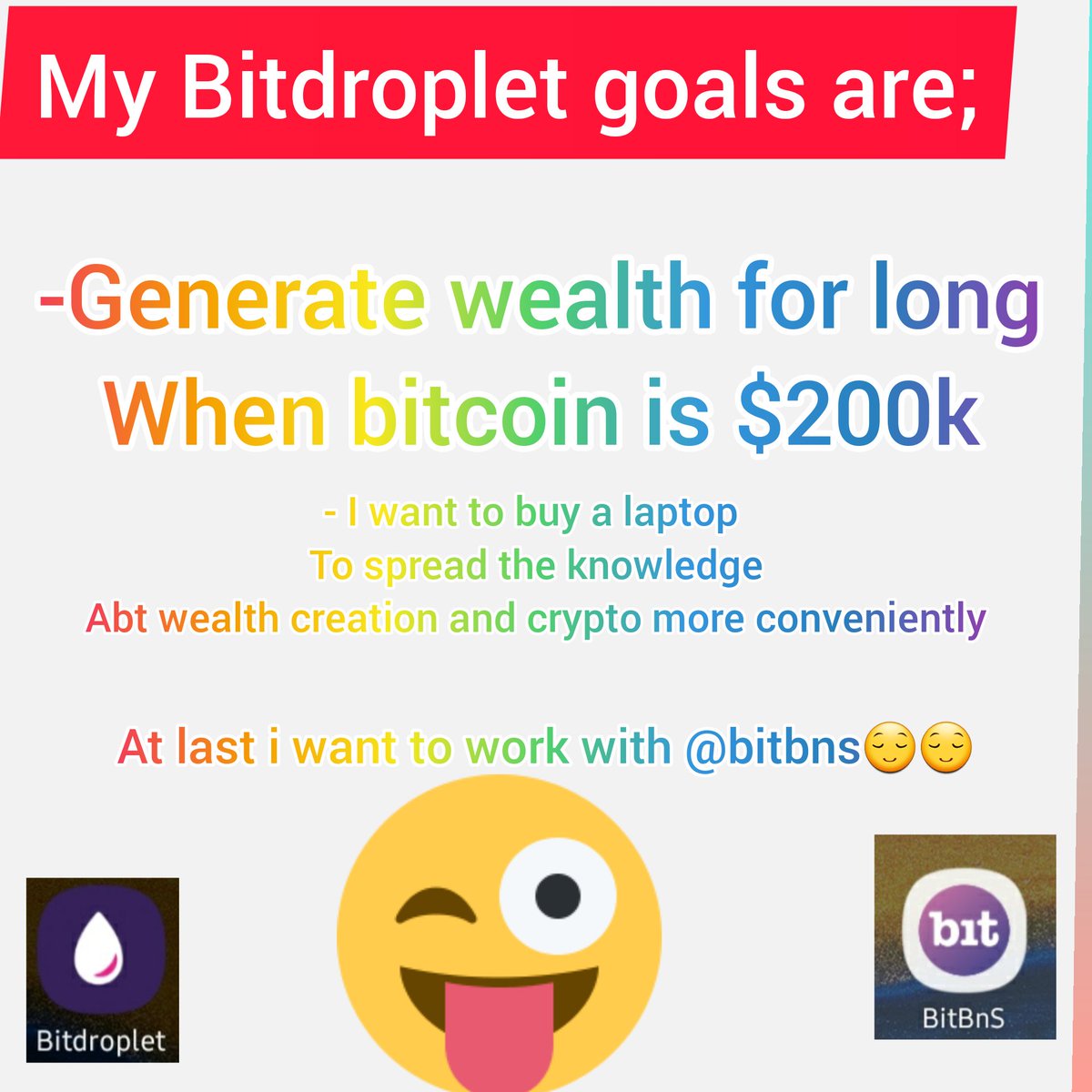 Rohitonchain_'s tweet photo. @bitdroplet @bitbns @gauravdahake #IndiaLovesBitcoin  #startfantasygoal #btc #followbitdroplet 
This is fantasy goals with Bitdroplet sip!
I will now 1000 daily ❤️❤️ its nice for long term!
Recommended!
@MaheshD04299830 @RohalSharma @Ashwani72939978 @parul70644 @anoop_chib @Aashish12724317 https://t.co/aJ0R0n9Xbs