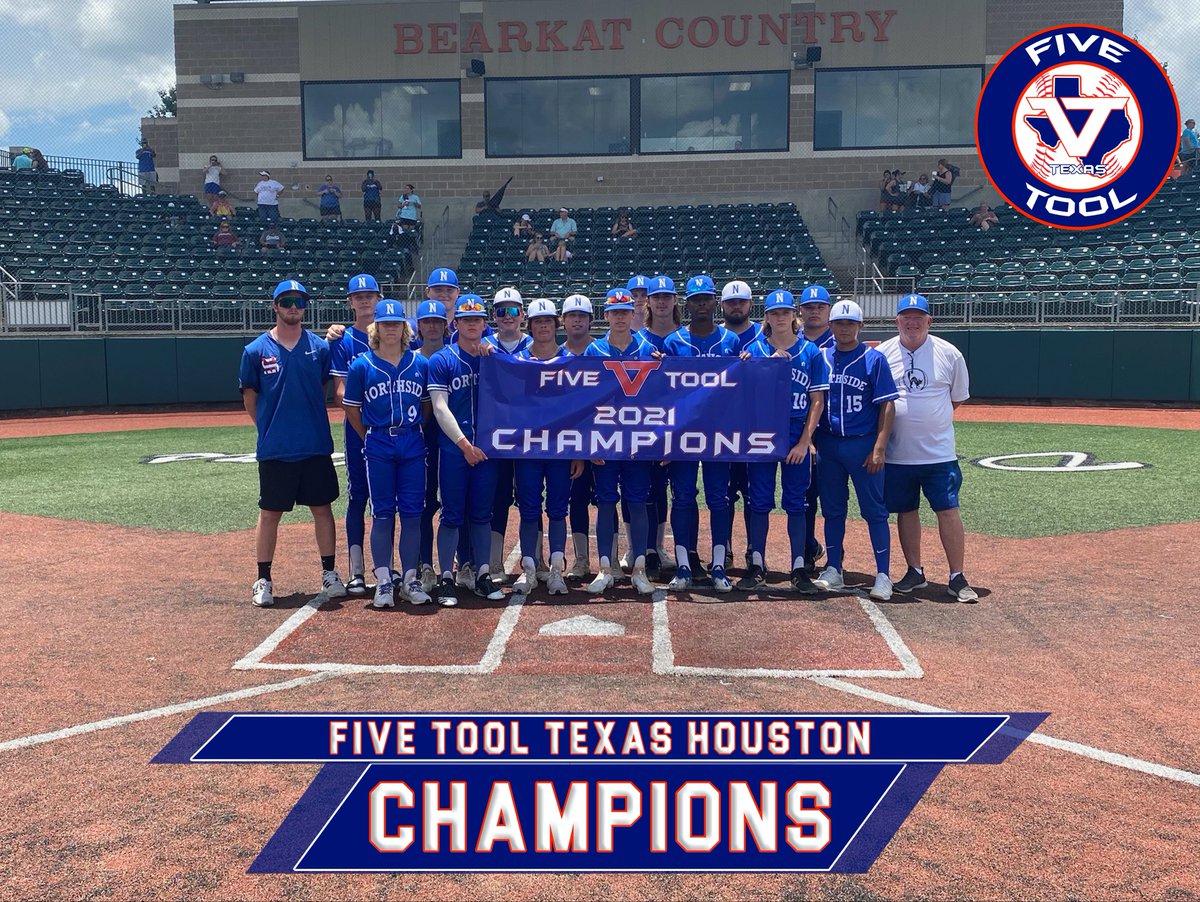 🏆Champions 🏆 

Congrats to <a href="/northside_club/">Northside Baseball Club</a> on winning the 17U/18U American Championship of <a href="/FiveTool/">Five Tool Baseball</a> Texas Houston.

#WatchEm