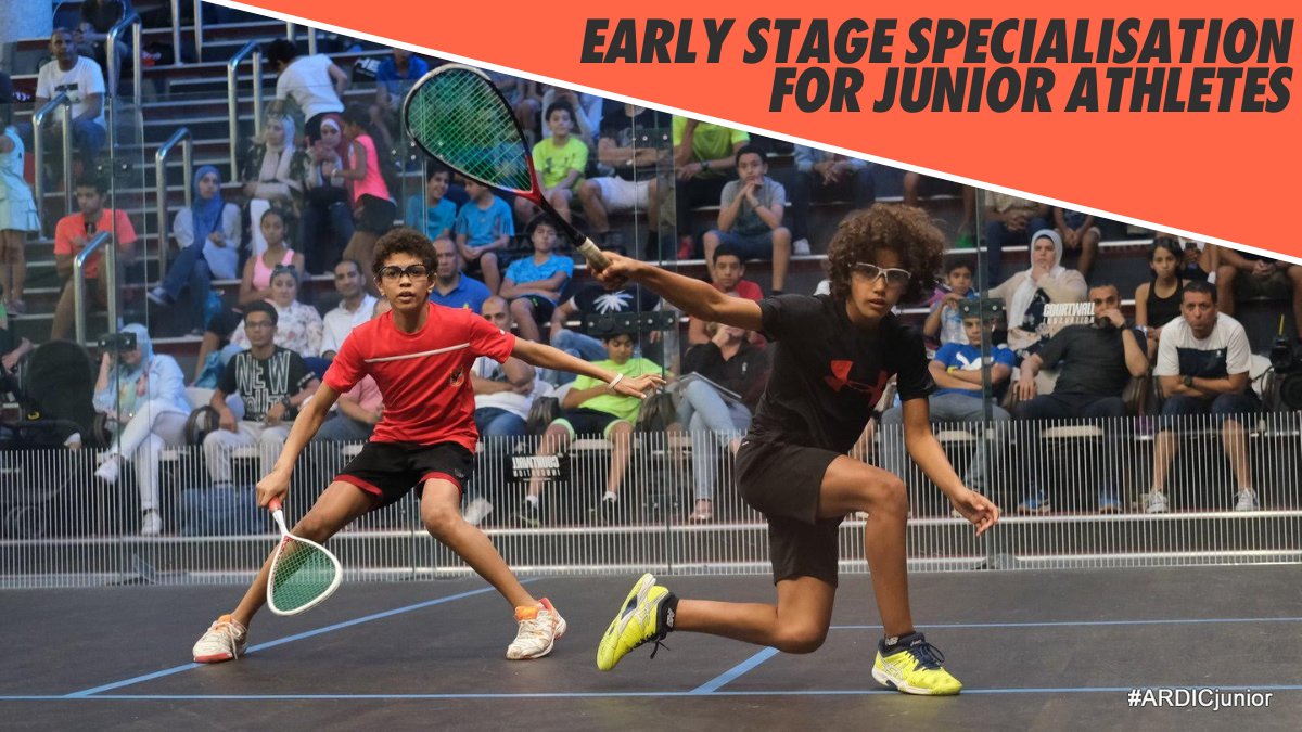 For those that coach juniors, or have children of their own that are keen squash players, the question often comes up of ‘How soon should my child specialise in just the one sport'? 

Check out our article to find out what the experts suggest: bit.ly/early_stage1