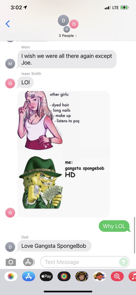NotKelseySmith's tweet photo. My family group chat is a disaster https://t.co/Mj5kd9IzUu