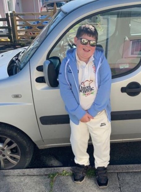 TrystGoal4Glory's tweet photo. Trystan went to bed upset as @Cymru went out of #EURO2020

This morning though put everything into perspective. He was enjoying playing cricket &amp; that's thanks to the operation &amp; money raised. #Wales donated to this &amp; we're forever grateful for all you do on &amp; off the pitch https://t.co/302Qxd2G68