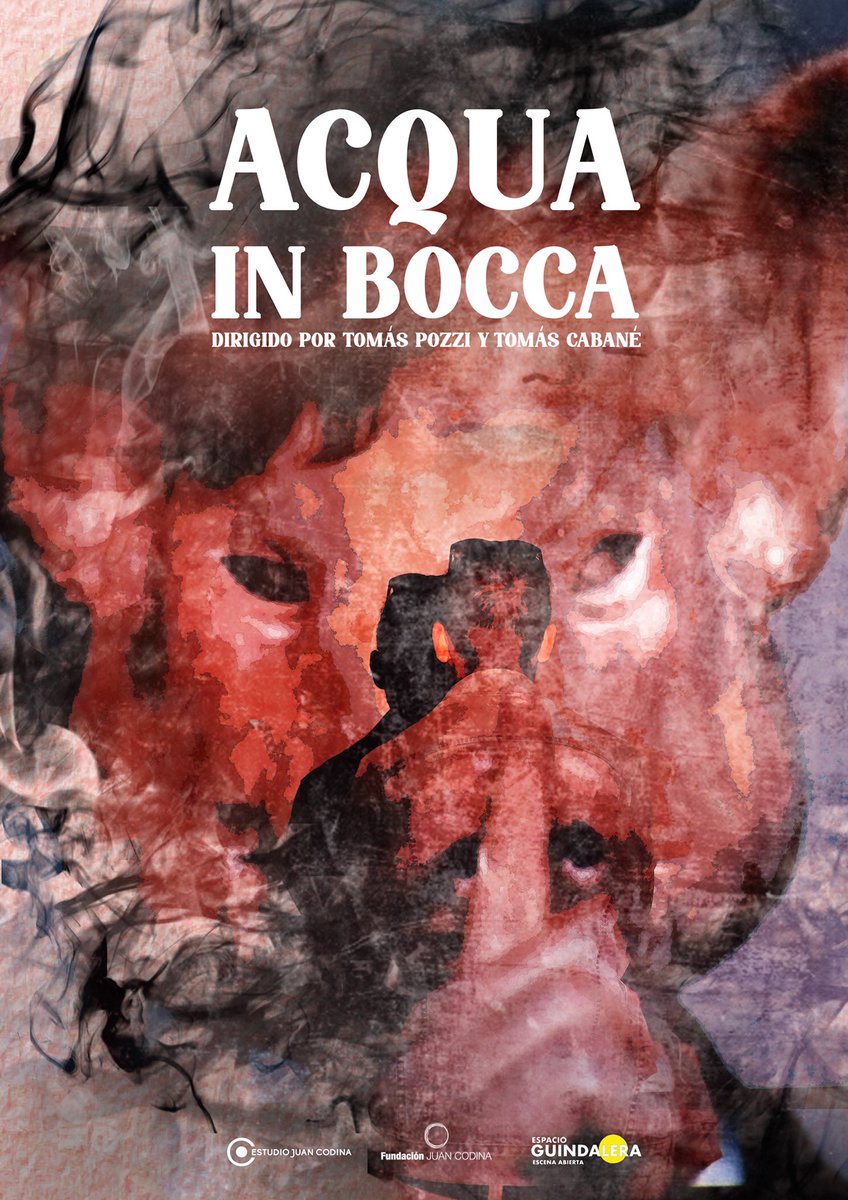 ¡Mañana estrenamos!

#AcquainBocca 📽❣️

Un proceso de creación de 16 intérpretes jugando en serio. 

Dirigido por <a href="/Tomipozzi/">Tomas Pozzi</a> y Tomás Cabané

Ayudante de dirección <a href="/CarlaRCabane/">Carla R. Cabané</a> 

Producción @estudiocodina