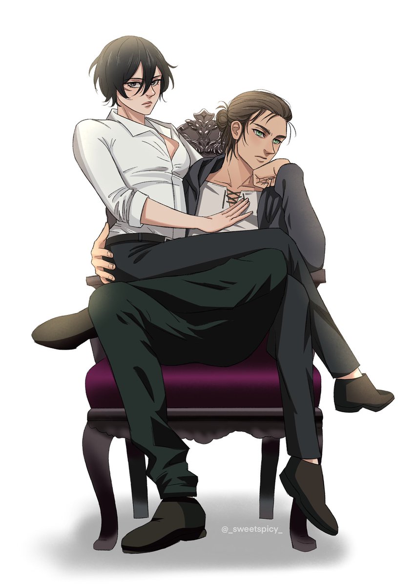 _sweetspicy_'s tweet image. King&Queen
#eremika #ErenJaeger #MikasaAckerman #AttackOnTitan