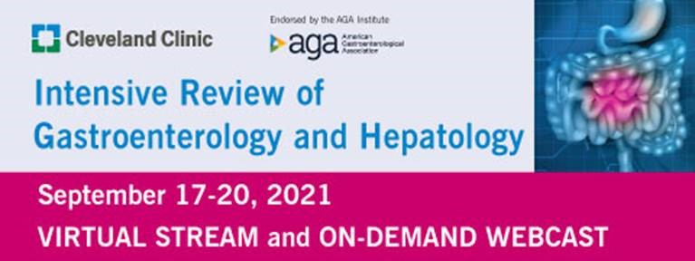 MRegueiroMD's tweet photo. Join us on Sept. 17-20, 2021 for the Intensive Review of Gastroenterology & Hepatology course. Earn up to 29.5 CME credits/MOC points. @ScottGabbardMD @CLindenmeyerMD @IBD_FloMD @MRegueiroMD @CleClinicMD #GastroReview Register today at https://t.co/smRxruqYYX https://t.co/kTbbSZwasS