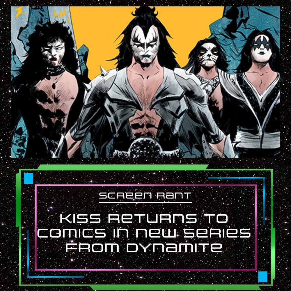 MySummerLair's tweet photo. .@DynamiteComics is making new #KISS comics, hell yes! KISS: Phantom Obsession will be written by #IanEdginton, art by #Celor. The series is set to release in August as a horror story seemingly along the lines of #StephenKing's Misery. via @screenrant
https://t.co/NyJ27uZxMZ https://t.co/GqpD7zl2Fu