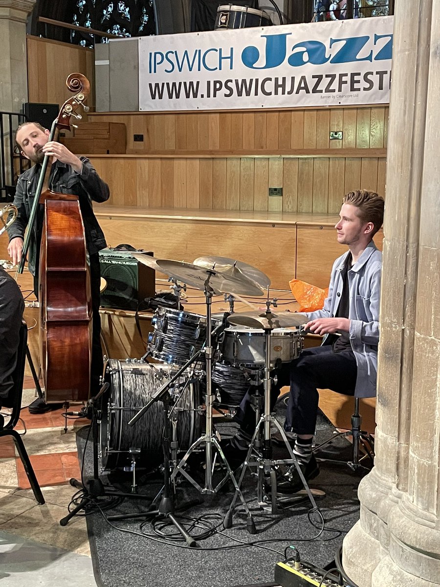 StephenFoz's tweet photo. My word, this is even better than I imagined. @KansasSmittys in full swing at @stpeters_ips. An amazing finale to the 2021 @ipswichjazzfest. Check them out next time they’re in town. #jazz @Ips_Waterfront @ace_national @IpswichGov https://t.co/Sn7jvHhWqk