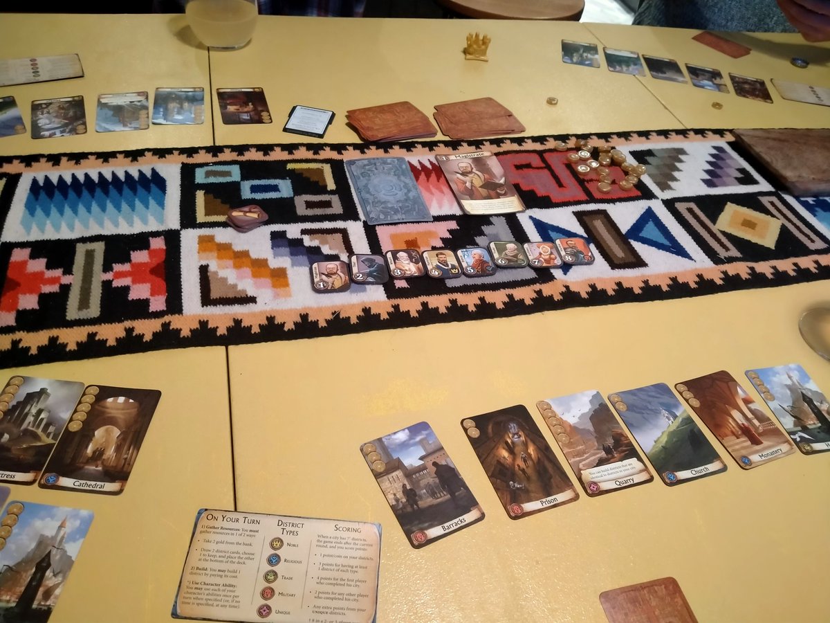 FunguyGaming's tweet photo. A beautiful game on our beautiful table.
#boardgames
#citadels 
What's your favourite citadels character? https://t.co/SCO0SUW75w
