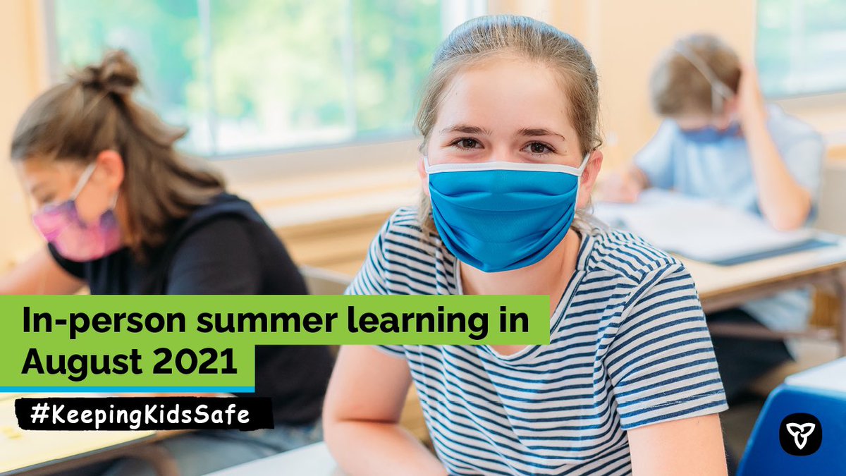 fordnation's tweet photo. In August, we are permitting boards to welcome students back into the classroom for summer learning. We are taking concrete action that will keep kids safe and allow them to get back in-class where they belong. #KeepingKidsSafe

https://t.co/iDBvbEESpf https://t.co/INI2TPYU4T
