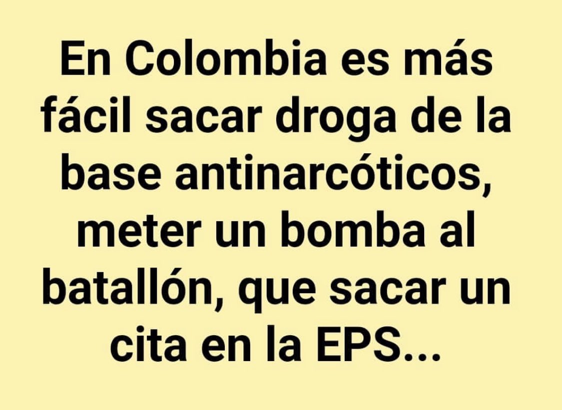 La realidad del país!!!