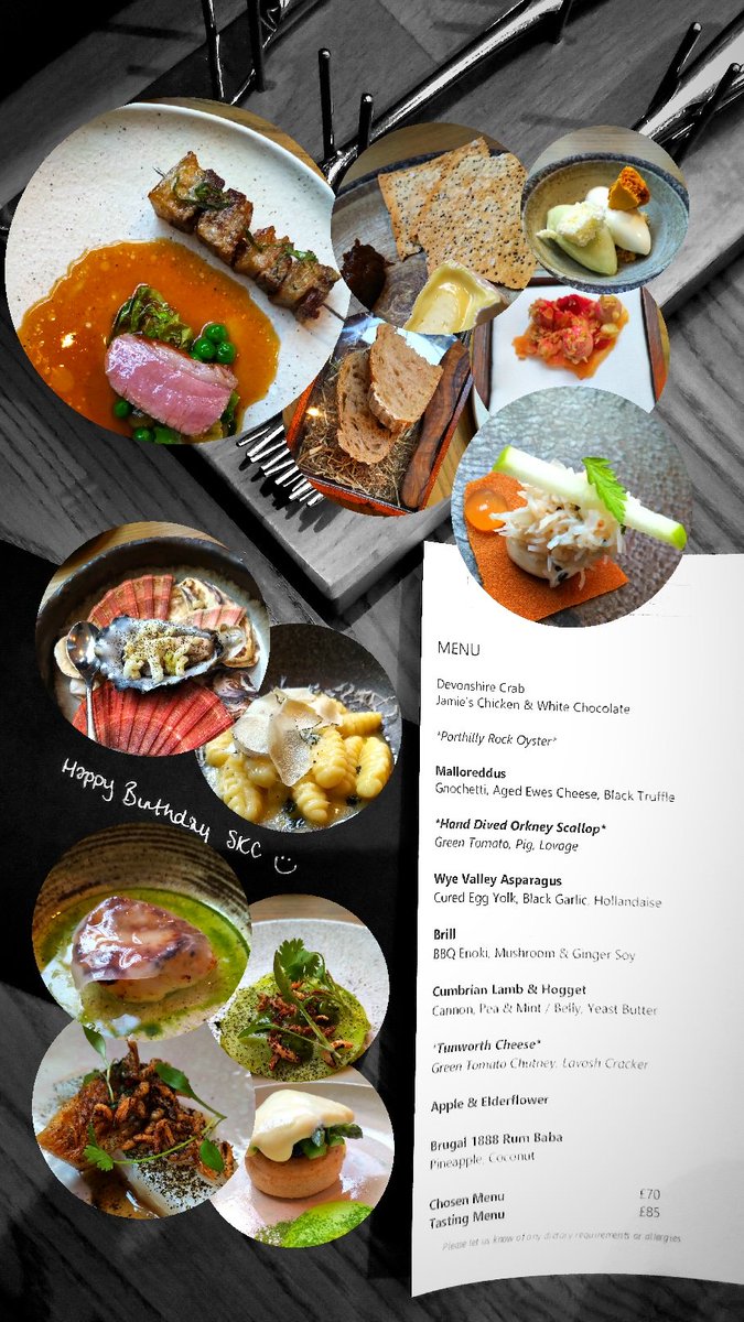 Yes, that's me still celebrating my #birthday! Back in May I received the greatest gift of all ➡️ <a href="/HarborneKitchen/">Harborne Kitchen</a> vouchers 🖤 ...&amp; thus this week's #BrumHour #Foodie #FoodPorn is c/o their incrEDIBLE #TastingMenu! 🤤 
<a href="/BrumHour/">#BrumHour 🐝 Networking with #Birmingham</a> #VisitHarborne <a href="/MichelinGuideUK/">The MICHELIN Guide</a> @JamieDesogus👌🏼