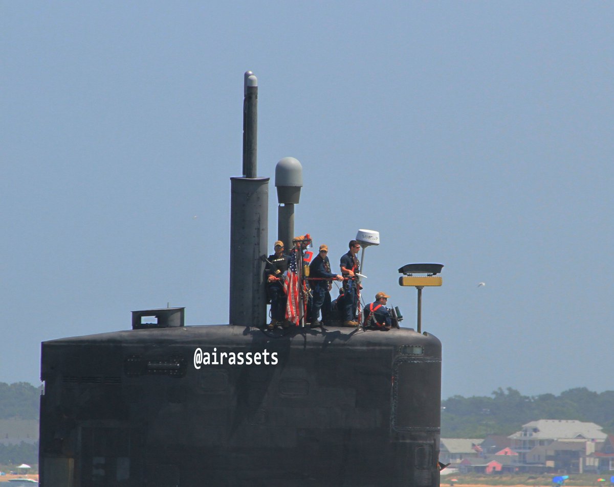 AirAssets's tweet photo. The Albany (SSN 753), an "improved" Los Angeles-class attack submarine
#SSN753 #Albany #NSN #Norfolk #Submarine #LAClass https://t.co/W9oRHCSTNU