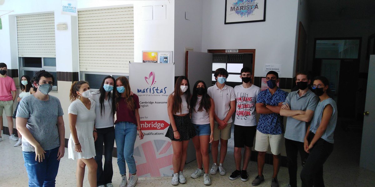 En el día de ayer sábado, alumnado del colegio estuvieron realizando las pruebas del B2 de <a href="/CambridgeEngSP/">Cambridge English Spain</a> @ExamsAndalucia en nuestras aulas.

<a href="/FuturaIdiomas/">Futura Idiomas</a> 

#maristas #masqueaulas