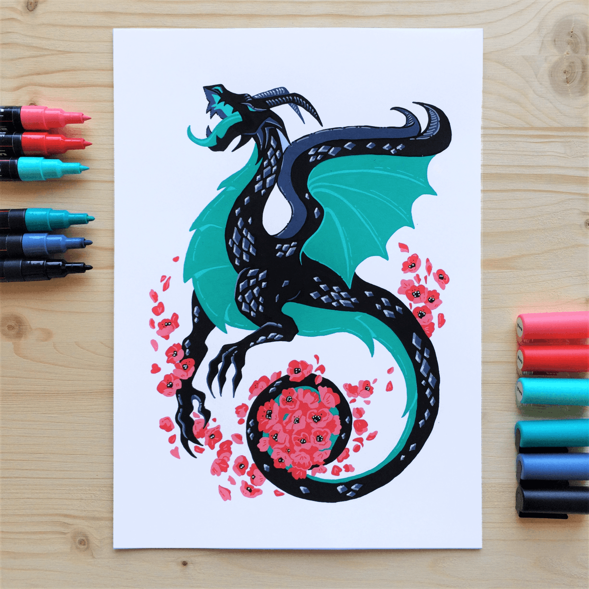 beloudr's tweet photo. Meet Fiordarancio one of the talented artists on beloudr.

This is their Hades dragon illustration which they made some brilliant bold colours.

Check out Fiordarancio's work on https://t.co/KYVOoSbdxe

#artistsupport #artistsontwitter https://t.co/mVADqTRknC