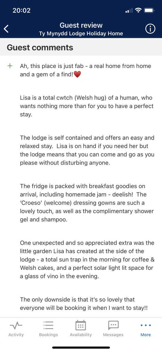 As we get used to our new ways of working, it has been wonderful to have guests back with us. We are delighted that they have enjoyed staying with us and have shared their experiences for others. Diolch / Thank you #nicetobenice #cardiff #caerdydd #staycation 🏴󠁧󠁢󠁷󠁬󠁳󠁿🏴󠁧󠁢󠁷󠁬󠁳󠁿🏴󠁧󠁢󠁷󠁬󠁳󠁿🏴󠁧󠁢󠁷󠁬󠁳󠁿