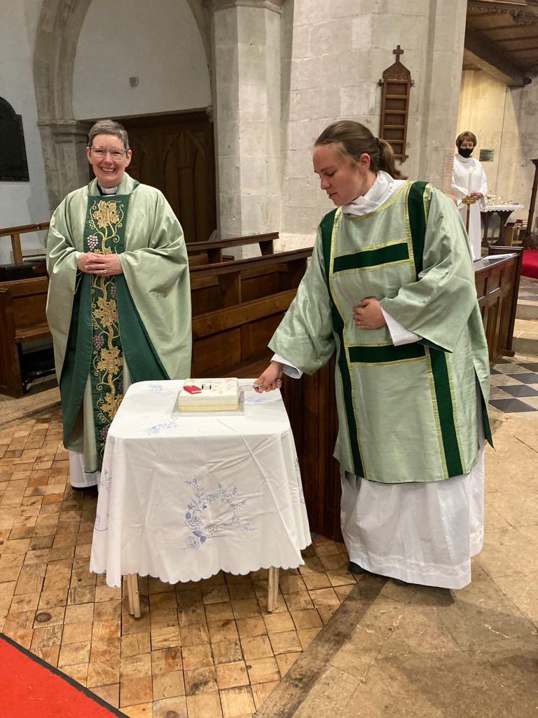 RevCate's tweet image. It was really joyful to welcome @kirstyborthwick to All Saints this morning. So good to celebrate with her and with the people of God.
