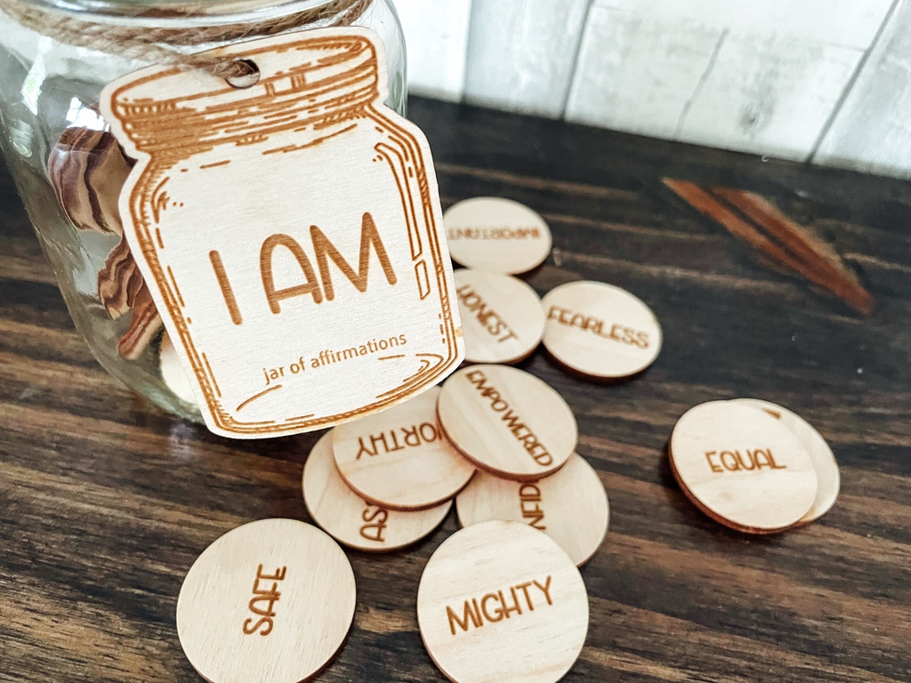 Affirmation Jars... made for someone especially amazing:

You.
