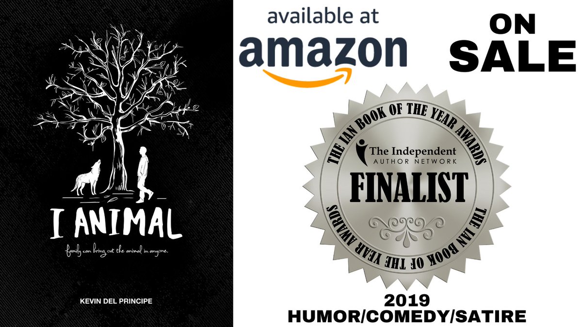 kevdelprincipe's tweet photo. Amazon is currently offering a sale price for my book, I Animal. #IAnimal #Amazon #book #novel #literaryfiction #fiction #humor #comedy #tumbleweedbooks https://t.co/Fi2fBn9IC7 https://t.co/a4KkfW63aM