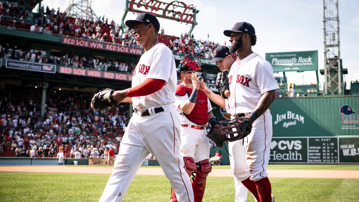 RedSox's tweet photo. You know what’s fun? 
Scoring 9 to complete a sweep. 

10/10 would recommend. https://t.co/49JxqtYe2z