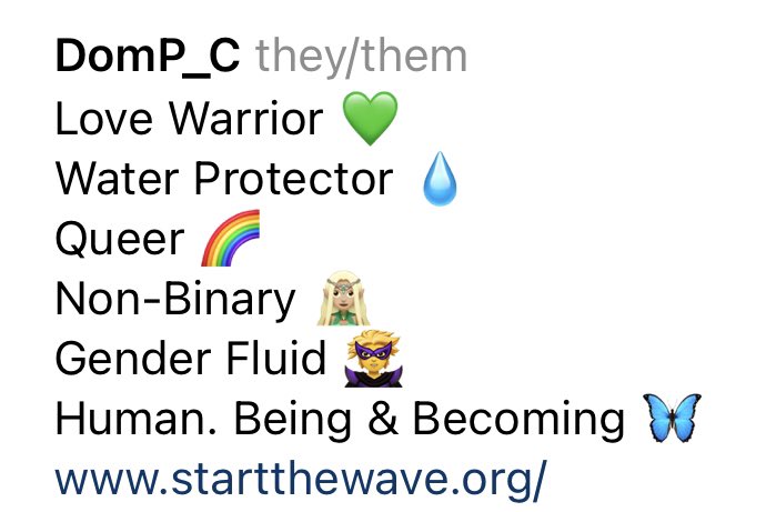 WayhaughtLunar's tweet image. DomP_C being their true authentic selves! 🌈💜🦋 

#DomP_C #StartTheWave #Pride2021 #WynonnaEarp #BringWynonnaHome