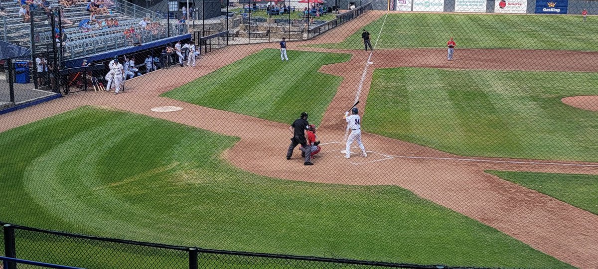WiggersDavey's tweet photo. @lethbridgebulls Yes, but a beautiful day for a ballgame @ #SpitzStadium
#yql https://t.co/etAOmcyg9P
