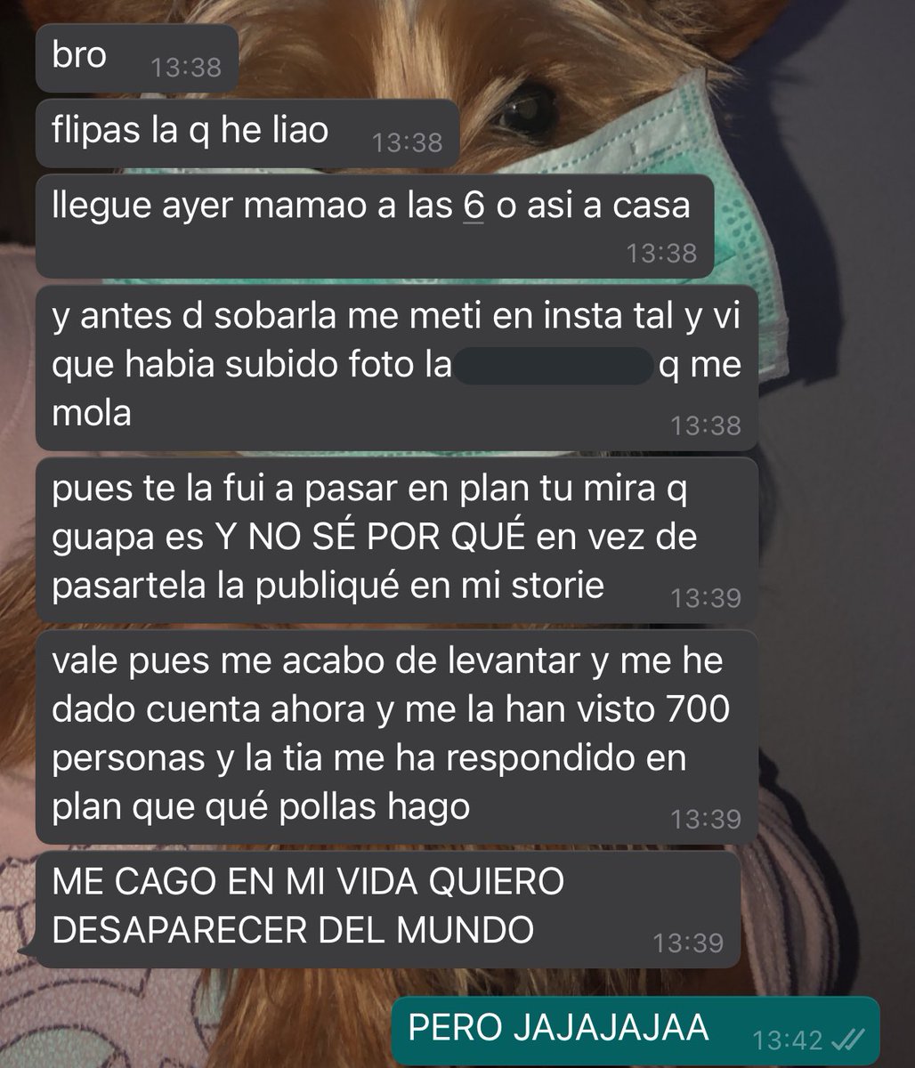 Alvaaromoraless's tweet photo. Si pensais que sois unos desgraciados o que tenéis mala suerte en la vida... https://t.co/JLYut7dnVC