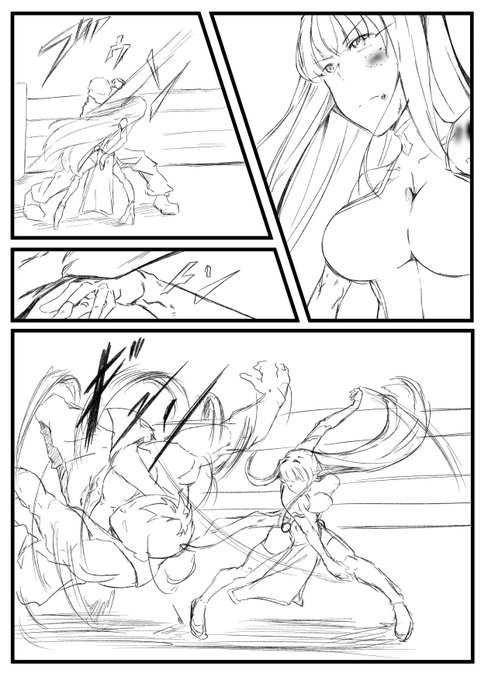 先川さんのラフをかいてイメージの底上げをしていた 