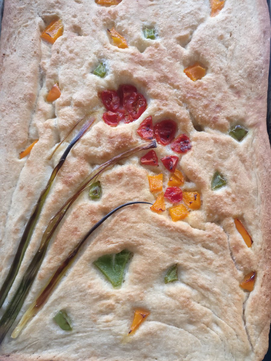 Gwaith Coginio Foccacia Blwyddyn 9 wedi addurno’n arbennig o dda! 🤩👌🏼