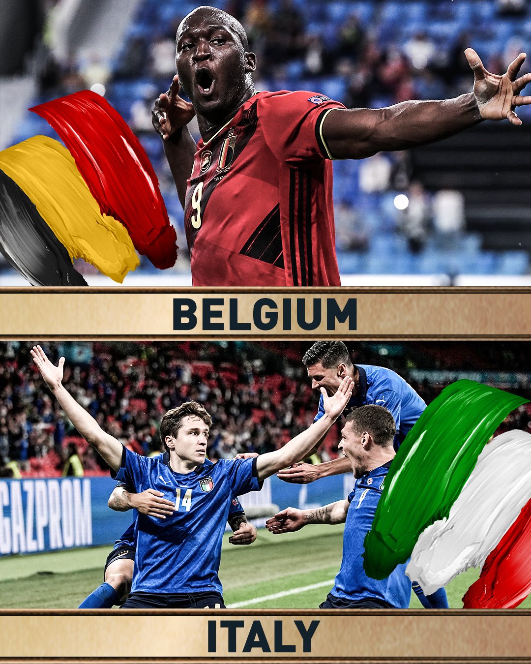 Espn Fc On Twitter Belgium S Golden Generation Vs Mancini S Free Flowing Italy Quarterfinals Looking Sweet