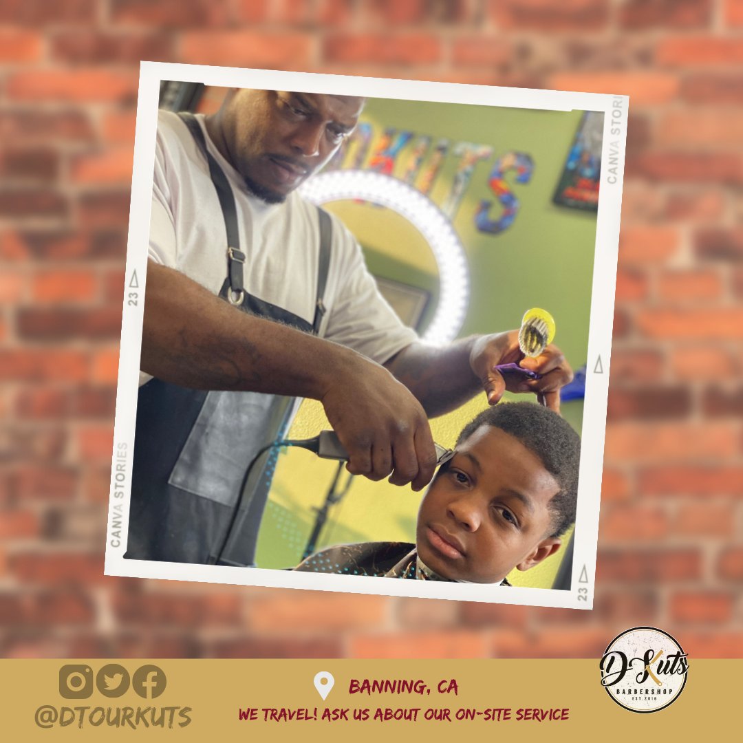 dtourkuts's tweet photo. Dtour Kuts Barbershop 
📍300 S Highland Springs, Banning, CA 92220 
-
-
-
#iebarbers #barbershopvibes #dtourkuts #beaumontca #banningca #barberlife #barberlove #barberlifestyle #beaumontca #dtourkuts #kidcut https://t.co/AEBTVeZhBO